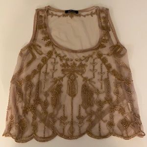 GILBERT brand Sequin Top